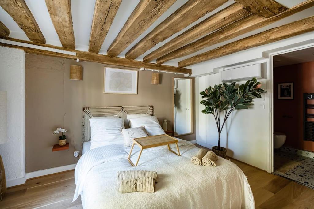 Ferienwohnung Pavillon Eden - Le Nid - Le Marais Paris Exterior foto